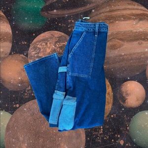 Blue Jeans with Side Pockets